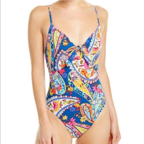 Trina Turk Other - Trina Turk Multicolor Paisley One Piece Swimsuit